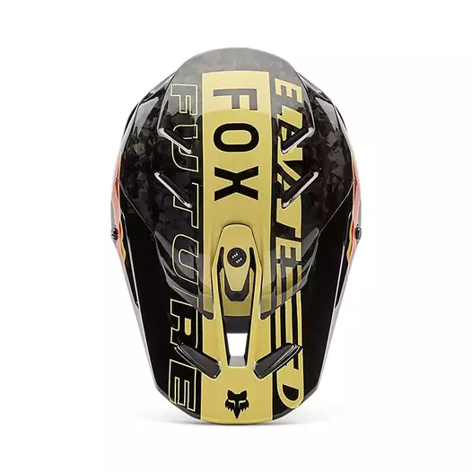 Fox V3 Rs Inning Мотошлем Black Черный