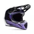 Fox V3 Rs Grid Мотошлем Black Purple Фиолетовый (размер: s)