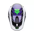 Fox V3 Rs Grid Мотошлем Black Purple Фиолетовый