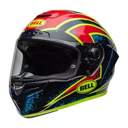 Bell Race Star Flex Dlx Xenon Blue Retina Gloss Синий