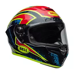 Bell Race Star Flex Dlx Xenon Blue Retina Gloss Синий