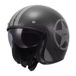 Ls2 Of601 Bob 2 Carbon 06 Star Мотошлем Black Черный (размер: xs)
