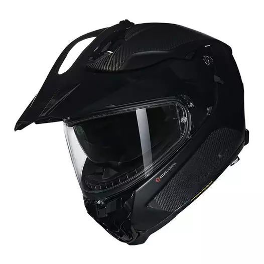 Nolan X-552 Ultra Carbon Triplonero Мотошлем Matt Черный (размер: m)