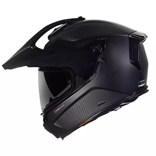 Nolan X-552 Ultra Carbon Triplonero Мотошлем Matt Черный