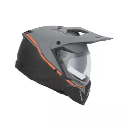 Acerbis Assault Мотошлем Black Orange Fluo Matt Оранжевый