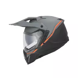 Acerbis Assault Мотошлем Black Orange Fluo Matt Оранжевый