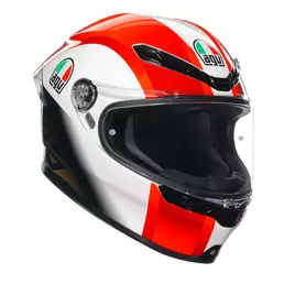 Agv K6 S E2206 Sic 58 Мотошлем Красный