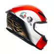 Agv K6 S E2206 Sic 58 Мотошлем Красный