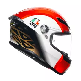 Agv K6 S E2206 Sic 58 Мотошлем Красный