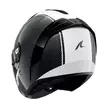 Shark Rs Jet Carbon Skin Мотошлем White Белый