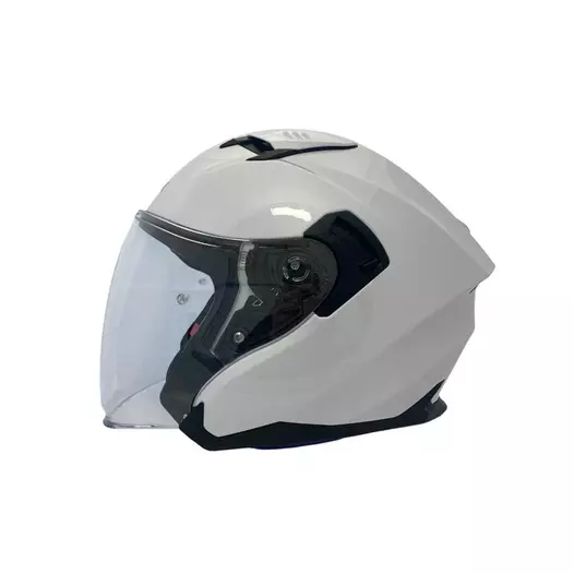Apex Ji200 Solid Мотошлем White Белый (размер: s)