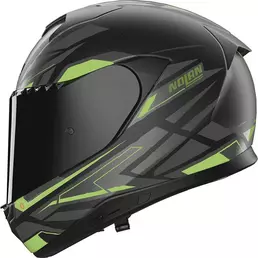 Nolan X-904 Ultra Carbon Rombo Мотошлем Green Black Зеленый