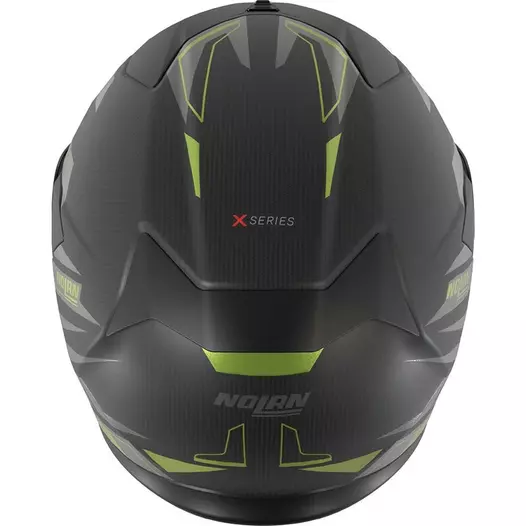 Nolan X-904 Ultra Carbon Rombo Мотошлем Green Black Зеленый
