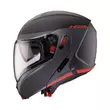 Caberg Horus X Ray Мотошлем Grey Red Matt Красный
