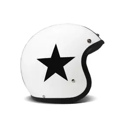 Dmd Jet Vintage Star Мотошлем White Белый