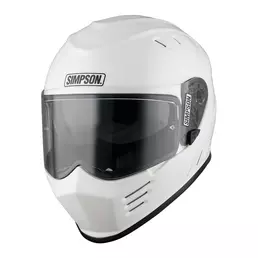 Simpson Venom 22.06 Мотошлем White Белый