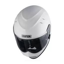 Simpson Venom 22.06 Мотошлем White Белый