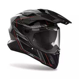 Airoh Commander 2 Carbon Stylish Мотошлем Gloss Черный