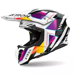 Airoh Twist 3 Rainbow Мотошлем Gloss Фиолетовый