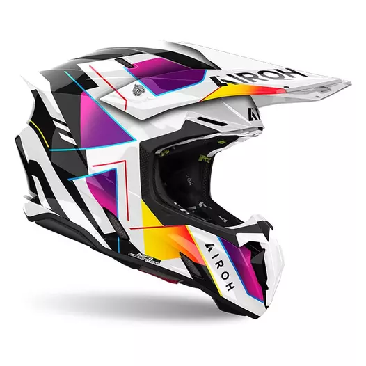 Airoh Twist 3 Rainbow Мотошлем Gloss Фиолетовый