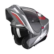 Scorpion Exo 930 Multi Мотошлем Grey Red Серый
