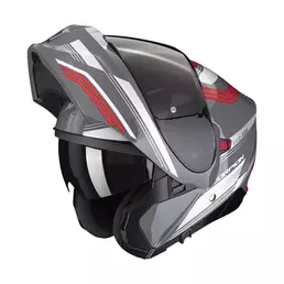 Scorpion Exo 930 Multi Мотошлем Grey Red Серый
