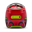Fox V1 Emotion Мотошлем Red Fluo Красный