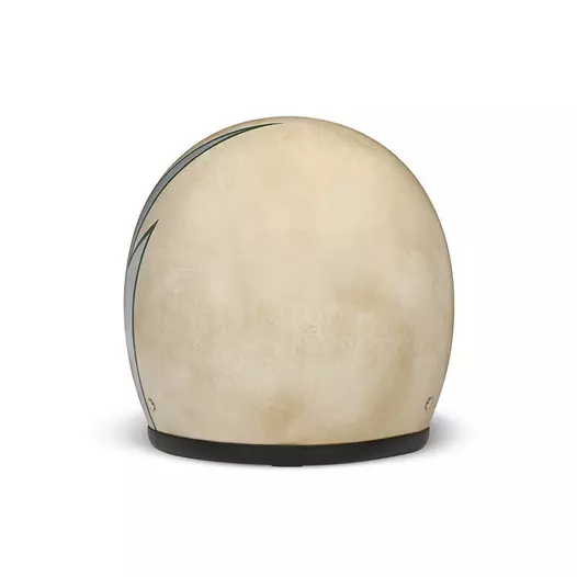 Dmd Jet Retro Handmade Glam Мотошлем Бежевый