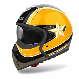 Airoh J110 Command Мотошлем Yellow Gloss Желтый