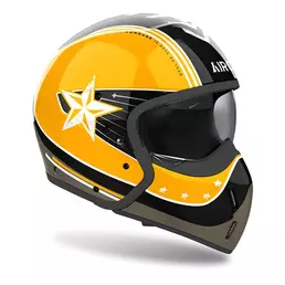 Airoh J110 Command Мотошлем Yellow Gloss Желтый