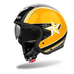 Airoh J110 Command Мотошлем Yellow Gloss Желтый