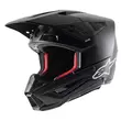 Alpinestars Sm5 2206 Solid Мотошлем Black Matt Черный (размер: s)