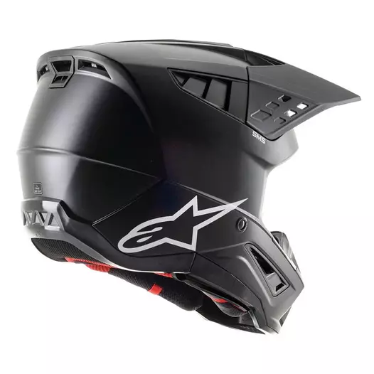 Alpinestars Sm5 2206 Solid Мотошлем Black Matt Черный