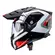 Caberg Tanami Scram Мотошлем Black Red White Черный