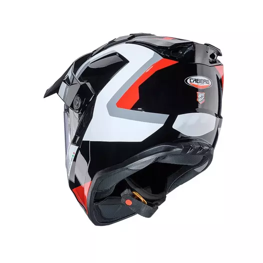 Caberg Tanami Scram Мотошлем Black Red White Черный