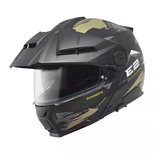 Schuberth E2 Trail Modular Мотошлем Green Matt Зеленый (размер: xl)