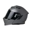 Simpson Darksome 2206 Modular Мотошлем Gloss Gun Metal Серый