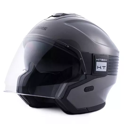 Blauer Hacker Btr Мотошлем Titanium Black Серый (размер: m1)