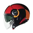 Nolan N21 визор 06 Bicromo Мотошлем Red Красный