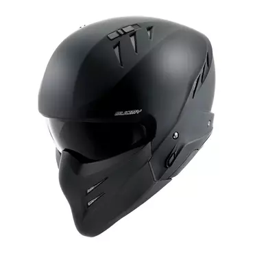 Suomy Armor Plain Мотошлем Black Matt Черный