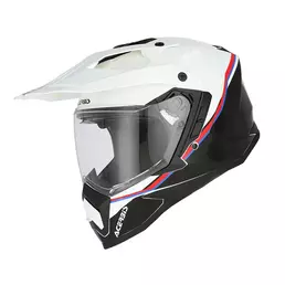 Acerbis Assault Мотошлем White Black Белый