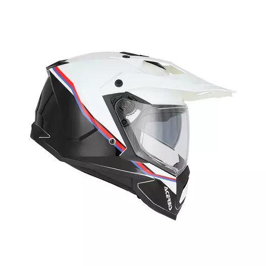 Acerbis Assault Мотошлем White Black Белый