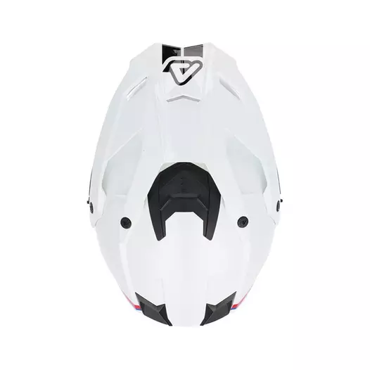 Acerbis Assault Мотошлем White Black Белый