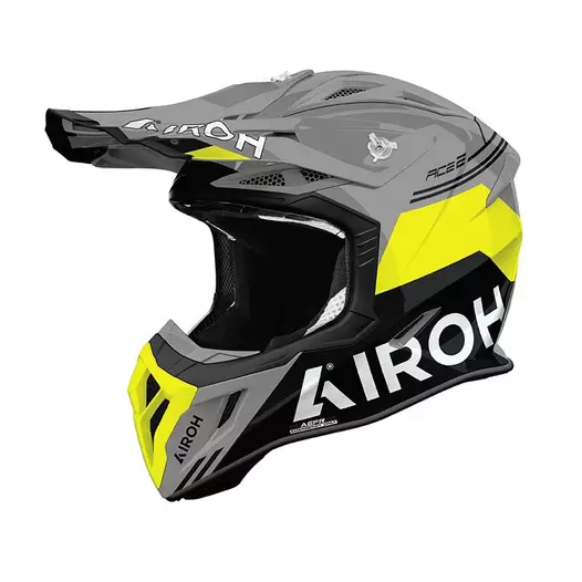 Airoh Aviator Ace 2 Fury Мотошлем Yellow Желтый (размер: xs)
