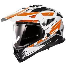 Ls2 Mx702 Pioneer 2 Namib Мотошлем Orange Оранжевый