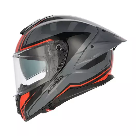Acerbis Tarmak-x Мотошлем Grey Red Красный
