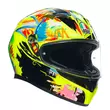 Agv K3 E2206 Rossi Winter Test 2019 Мотошлем Желтый (размер: xl)