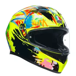 Agv K3 E2206 Rossi Winter Test 2019 Мотошлем Желтый