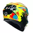 Agv K3 E2206 Rossi Winter Test 2019 Мотошлем Желтый