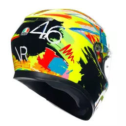 Agv K3 E2206 Rossi Winter Test 2019 Мотошлем Желтый
